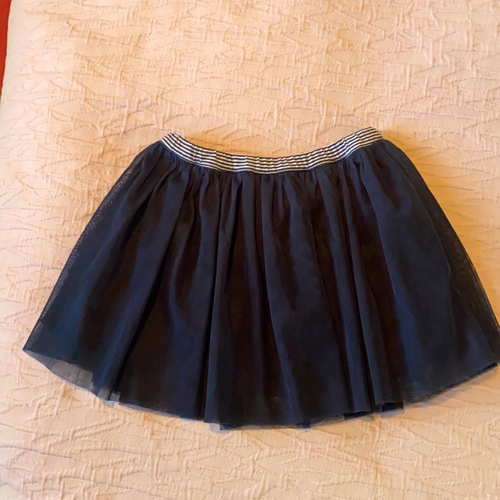 Petit Bateau Tulle Navy skirt